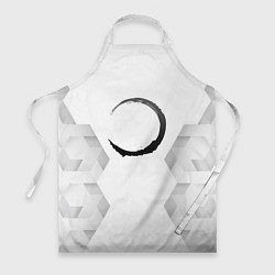 Фартук кулинарный Demon Slayer white poly, цвет: 3D-принт