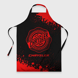 Фартук кулинарный Chrysler - red gradient, цвет: 3D-принт