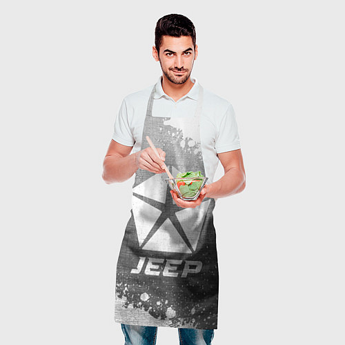 Фартук Jeep - grey gradient / 3D-принт – фото 2