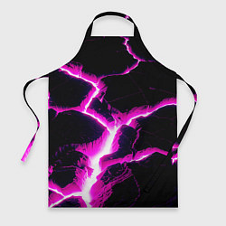 Фартук кулинарный Color pink black, цвет: 3D-принт