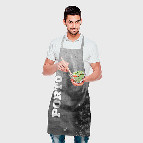 Фартук Porto - grey gradient вертикально / 3D-принт – фото 2