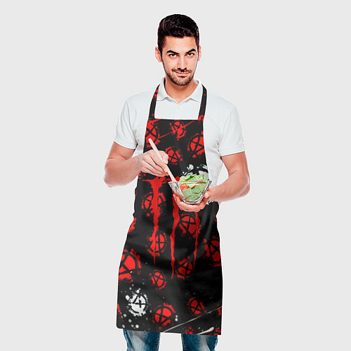 Фартук Monster energy anarhy / 3D-принт – фото 2