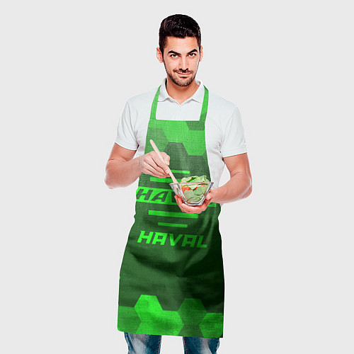 Фартук Haval - green gradient / 3D-принт – фото 2