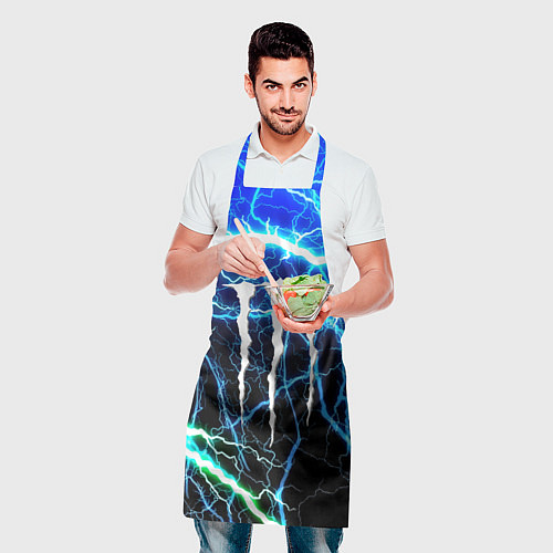 Фартук Monster energy electro / 3D-принт – фото 2