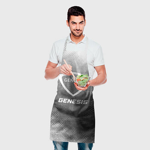 Фартук Genesis - grey gradient / 3D-принт – фото 2