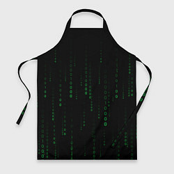 Фартук Color black green