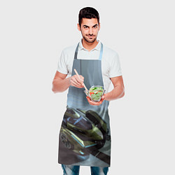Фартук кулинарный Lamborghini - motorsport extreme, цвет: 3D-принт — фото 2
