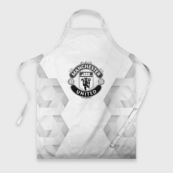 Фартук кулинарный Manchester United white poly, цвет: 3D-принт
