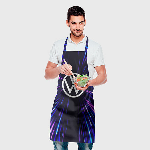 Фартук Volkswagen neon energy / 3D-принт – фото 2