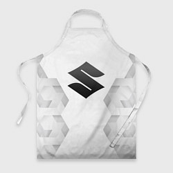 Фартук кулинарный Suzuki white poly, цвет: 3D-принт