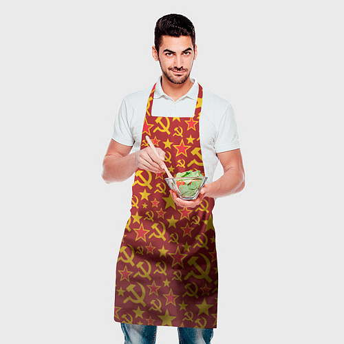 Фартук Серп и молот паттерн / 3D-принт – фото 2