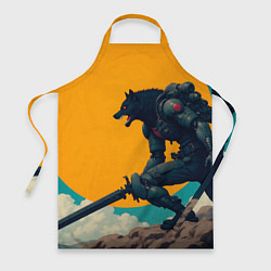 Фартук Киберчеловек-волк