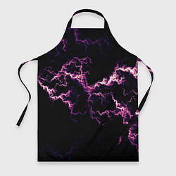 Фартук кулинарный Lightning pink glow, цвет: 3D-принт