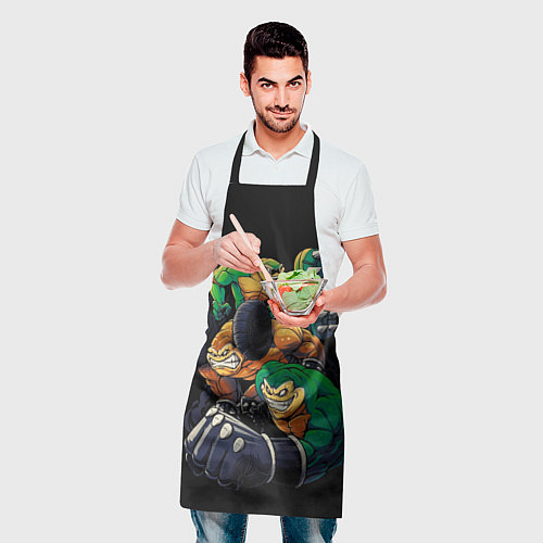 Фартук Battletoads trio / 3D-принт – фото 2