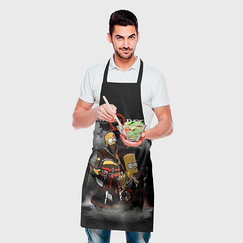 Фартук God of beer / 3D-принт – фото 2