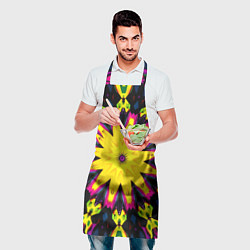 Фартук кулинарный Звездный калейдоскоп, цвет: 3D-принт — фото 2