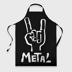 Фартук кулинарный Metall, цвет: 3D-принт