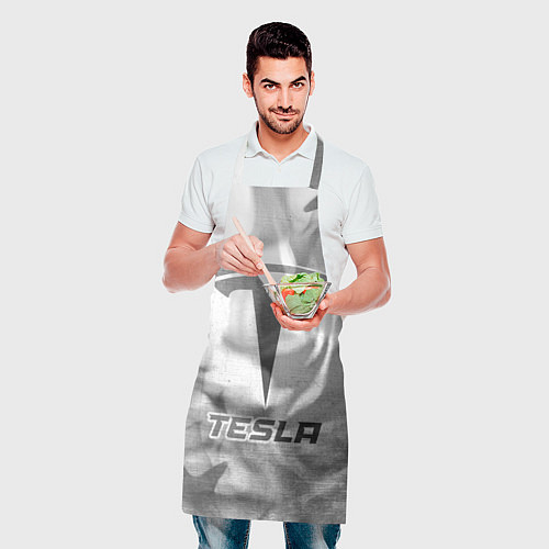 Фартук Tesla - white gradient / 3D-принт – фото 2