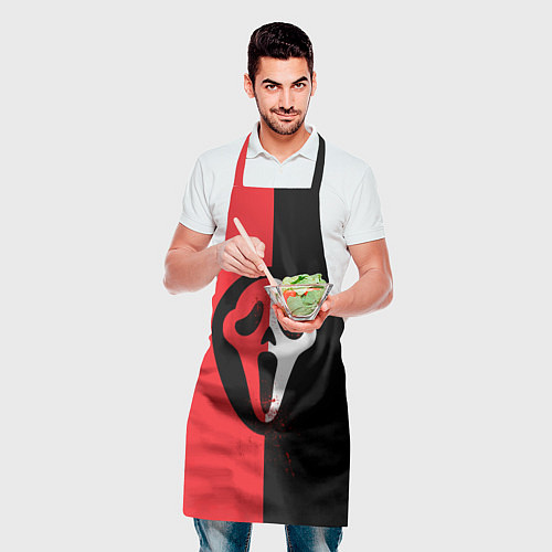 Фартук Маска крик / 3D-принт – фото 2