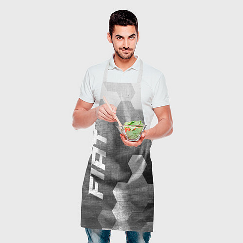 Фартук Fiat - grey gradient вертикально / 3D-принт – фото 2