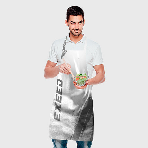 Фартук Exeed - white gradient вертикально / 3D-принт – фото 2