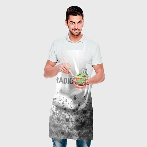 Фартук Radiohead - white gradient посередине / 3D-принт – фото 2