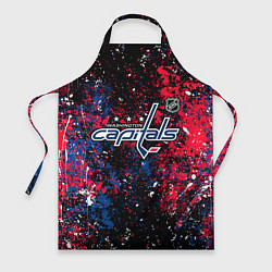 Фартук кулинарный Washington Capitals NHL black, цвет: 3D-принт