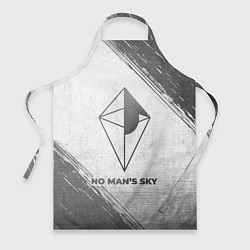 Фартук кулинарный No Mans Sky - white gradient, цвет: 3D-принт