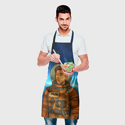 Фартук кулинарный JinJin в стиле космонавта Astro, цвет: 3D-принт — фото 2