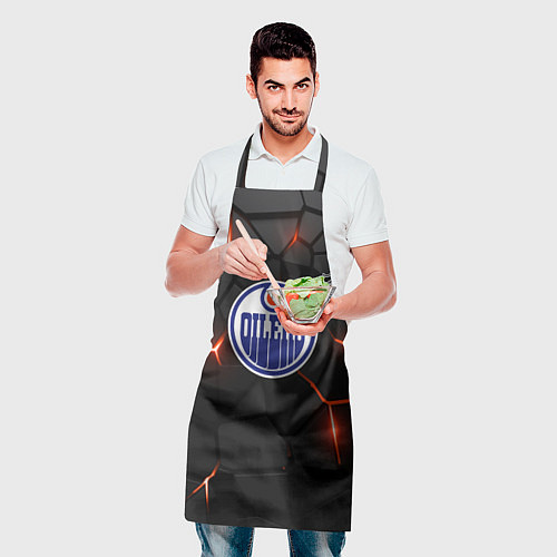 Фартук Эдмонтон Ойлерз - НХЛ хоккей / 3D-принт – фото 2