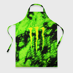 Фартук Monster energy кислотное лого