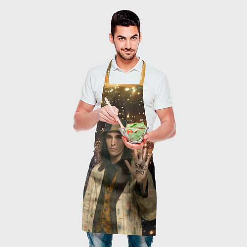 Фартук Bones в панаме / 3D-принт – фото 2