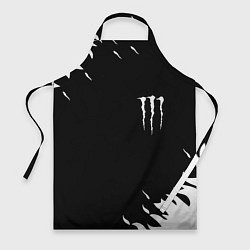 Фартук Monster energy fire white
