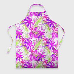 Фартук кулинарный Palm tree pink, цвет: 3D-принт