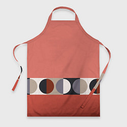 Фартук Луна Малевича розовый томат
