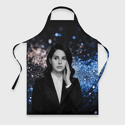 Фартук кулинарный Lana Del Rey в костюме, цвет: 3D-принт