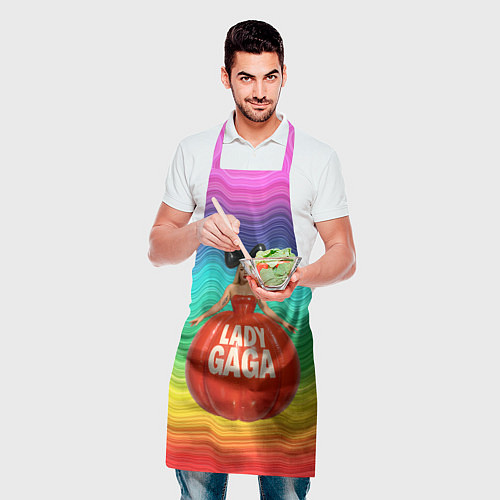 Фартук Леди Гага в круглом надувном платье / 3D-принт – фото 2