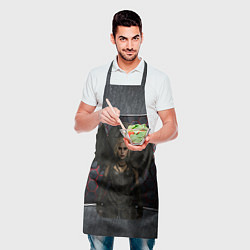 Фартук кулинарный Леди Гага в стиле вампирши, цвет: 3D-принт — фото 2