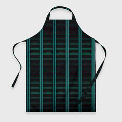 Фартук Color blue dark stripe