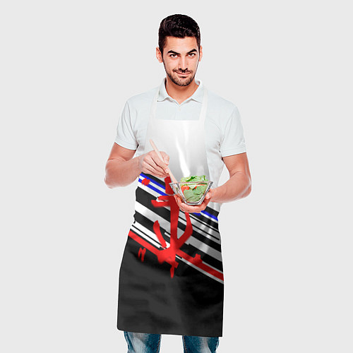 Фартук Doom line color / 3D-принт – фото 2