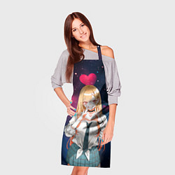 Фартук кулинарный Марин Китагава с любовью - Эта фарфоровая кукла вл, цвет: 3D-принт — фото 2