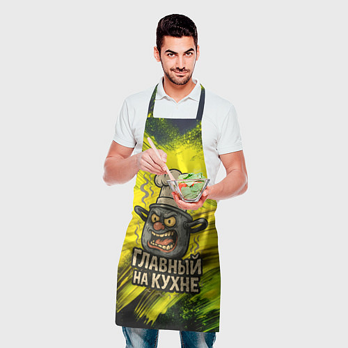 Фартук Кастрюля - главный на кухне / 3D-принт – фото 2