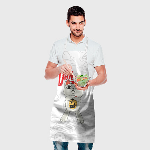 Фартук Dandadan - манеки неко / 3D-принт – фото 2