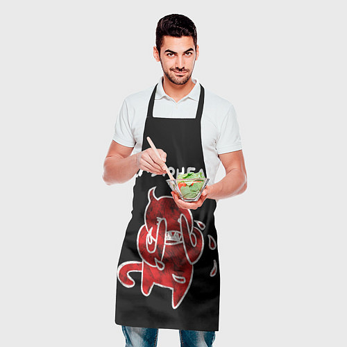 Фартук Radiohead red minotaur / 3D-принт – фото 2