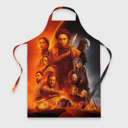 Фартук кулинарный Главные герои Dune part two, цвет: 3D-принт