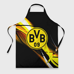 Фартук кулинарный Borussia спортивная геометрия, цвет: 3D-принт
