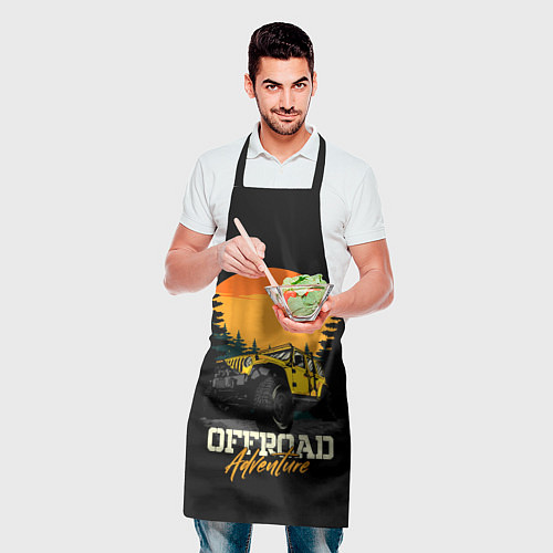 Фартук Внедорожники, offroad / 3D-принт – фото 2