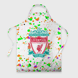 Фартук Liverpool брызги красок текстура