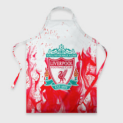 Фартук кулинарный Liverpool розовый огонь, цвет: 3D-принт