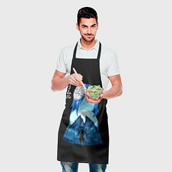 Фартук кулинарный Мое перерождение в слизь, цвет: 3D-принт — фото 2